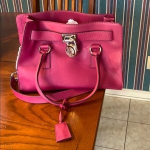 Magenta MK Satchel